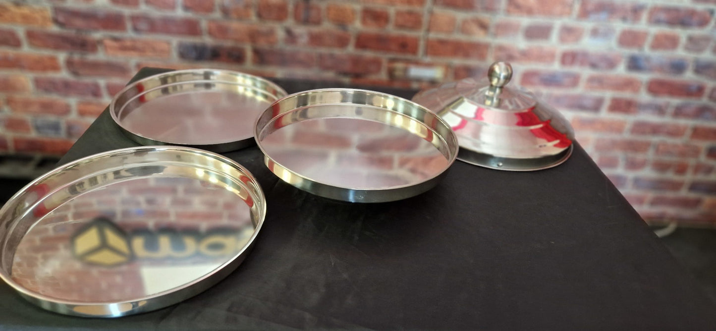 Double Load Dove Pan Aluminium