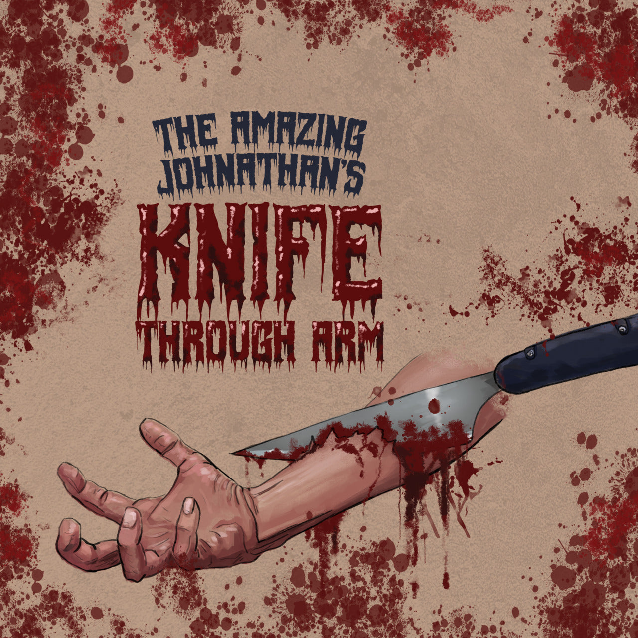 Amazing Johnathan’s Knife Through Arm