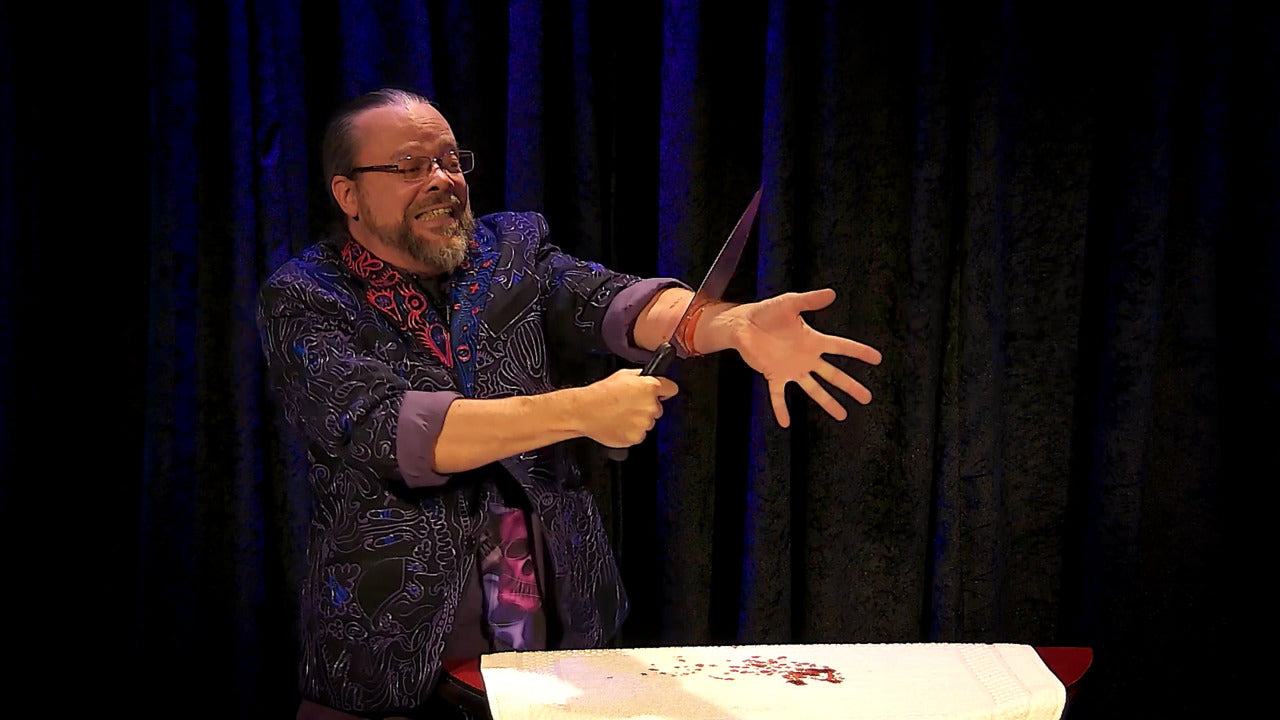 Amazing Johnathan’s Knife Through Arm