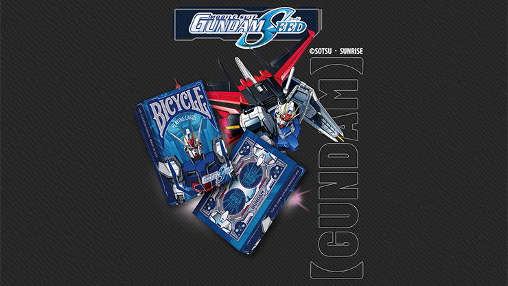 Bicycle Gundam Unicorn Playing Cards