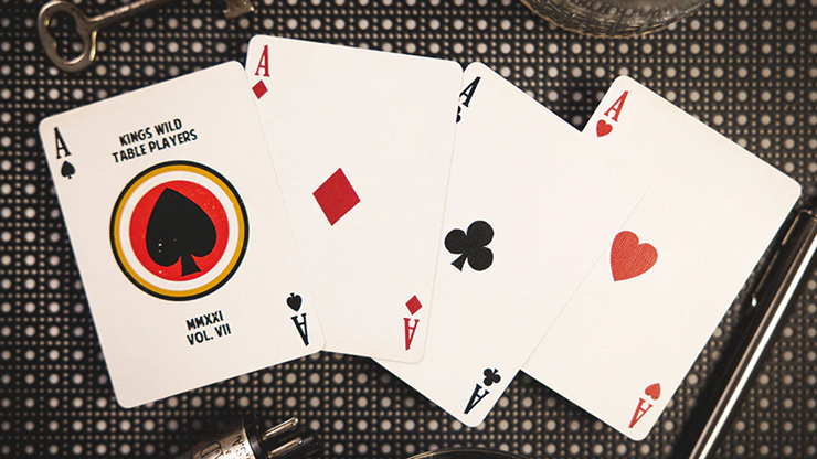 No.13 Table Players Vol.7 (USPCC Edition) Playing Cards by Kings Wild Project