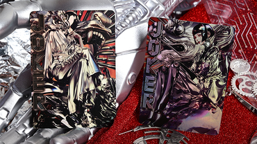 Robo-Geisha playing cards