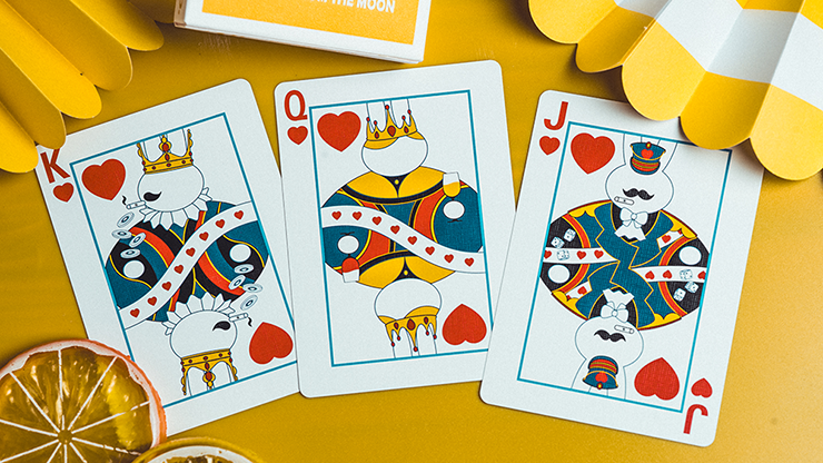 Gilded Milk Casino Deck (Silver) by Bacon Playing Card Company