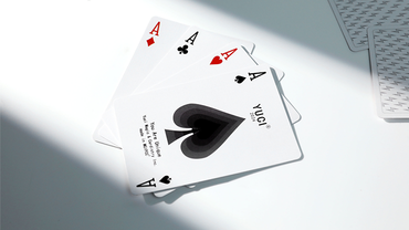 Yuci Tiny Wizard Black Playing Cards by TCC