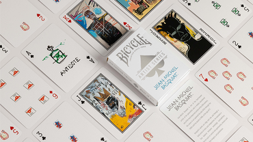 Bicycle Jean-Michel Basquiat (Box Set Red/Blue) by US Playing Cards