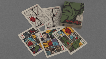 Frankenstein Series Comic Edition (Gilded) Playing Cards