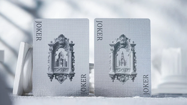Alabaster David Luxury Playing Cards by TCC Fashion