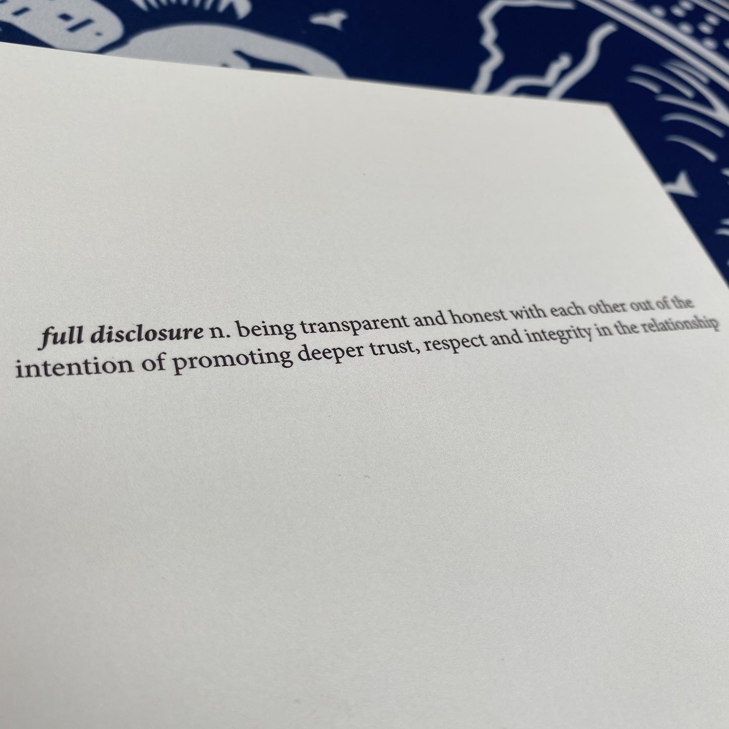 Full Disclosure by Simon Jacobs