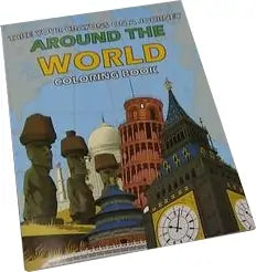 Around the World “Mind Reading” Coloring Book – Rob Stiff
