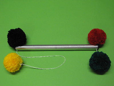 Pompom Stick Metal