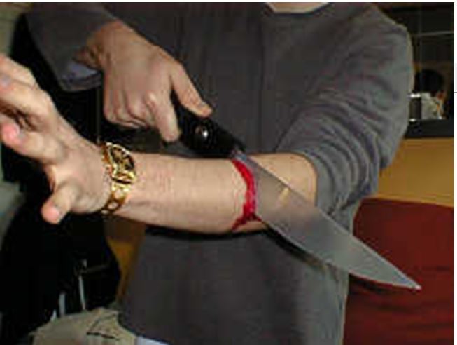 Tony Parx`s Ultimate Knife Thru Arm
