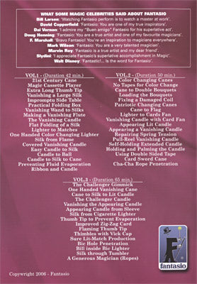 Lecturing Live At The Magic Castle Vol. 2 by Fantasio - DVD