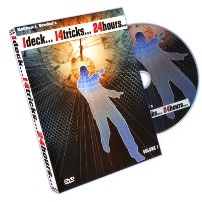 1 Deck 14 Tricks 24 Hours V1 by Matthew J. Dowden & RSVP