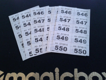 Flash Raffle Tickets (Pack of 100)-3539