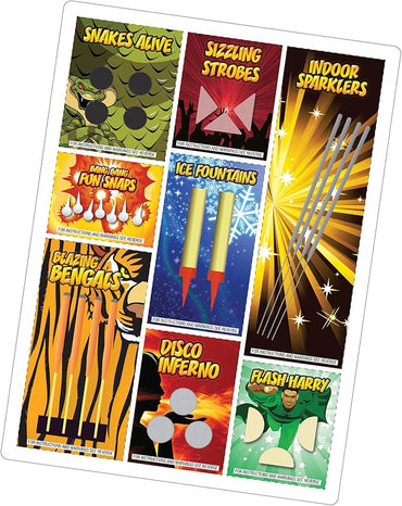 indoor fireworks set