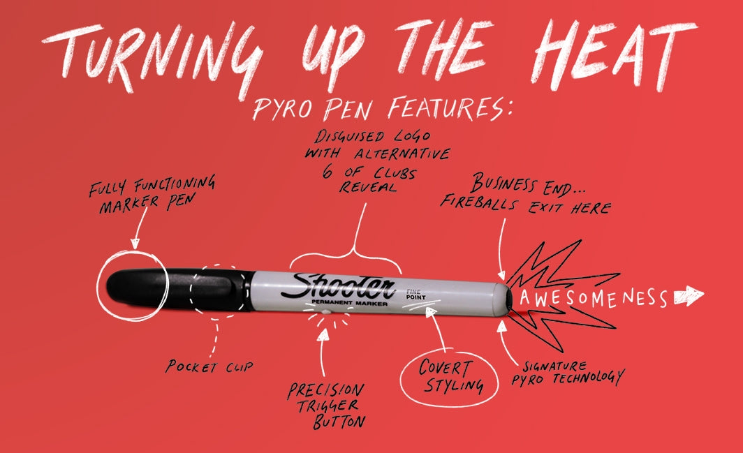 Pyro Fire Shooting Pen