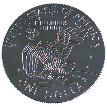 Eisenhower Palming Coin (Dollar Sized)by You Want it We Got it - Trick