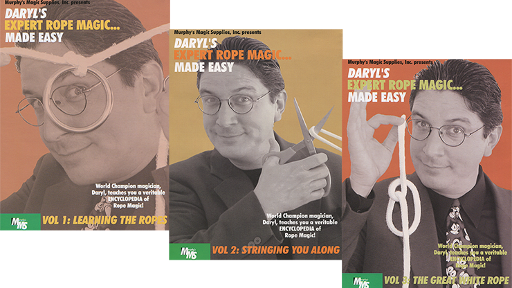 Expert Rope Magic Made Easy by Daryl - 3 Volume Combo - Video Download