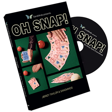 OH SNAP! Red (DVD and Gimmick) by Jibrizy Taylor and SansMinds