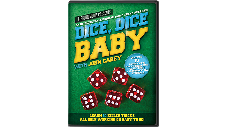 BIGBLINDMEDIA Presents Dice, Dice Baby with John Carey (Props and Online Instructions) - Trick