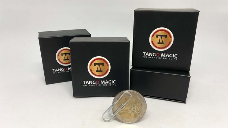 Magnetic Coin 2 Euros Strong Magnet  by Tango (E0087) - Trick