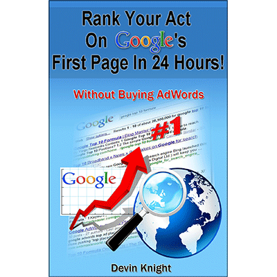 How To Rank Your Act on Google by Devin Knight - ebook