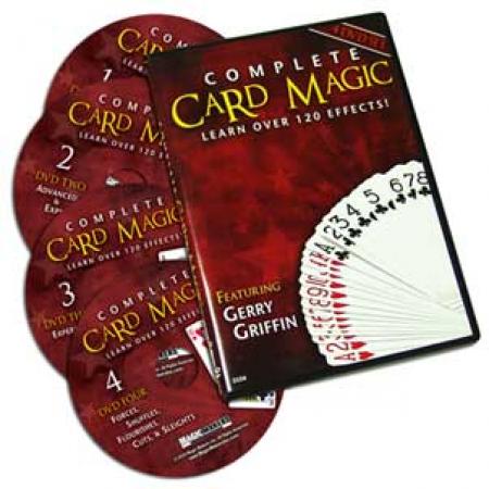 Complete Card Magic DVD Set (4 Discs)-0