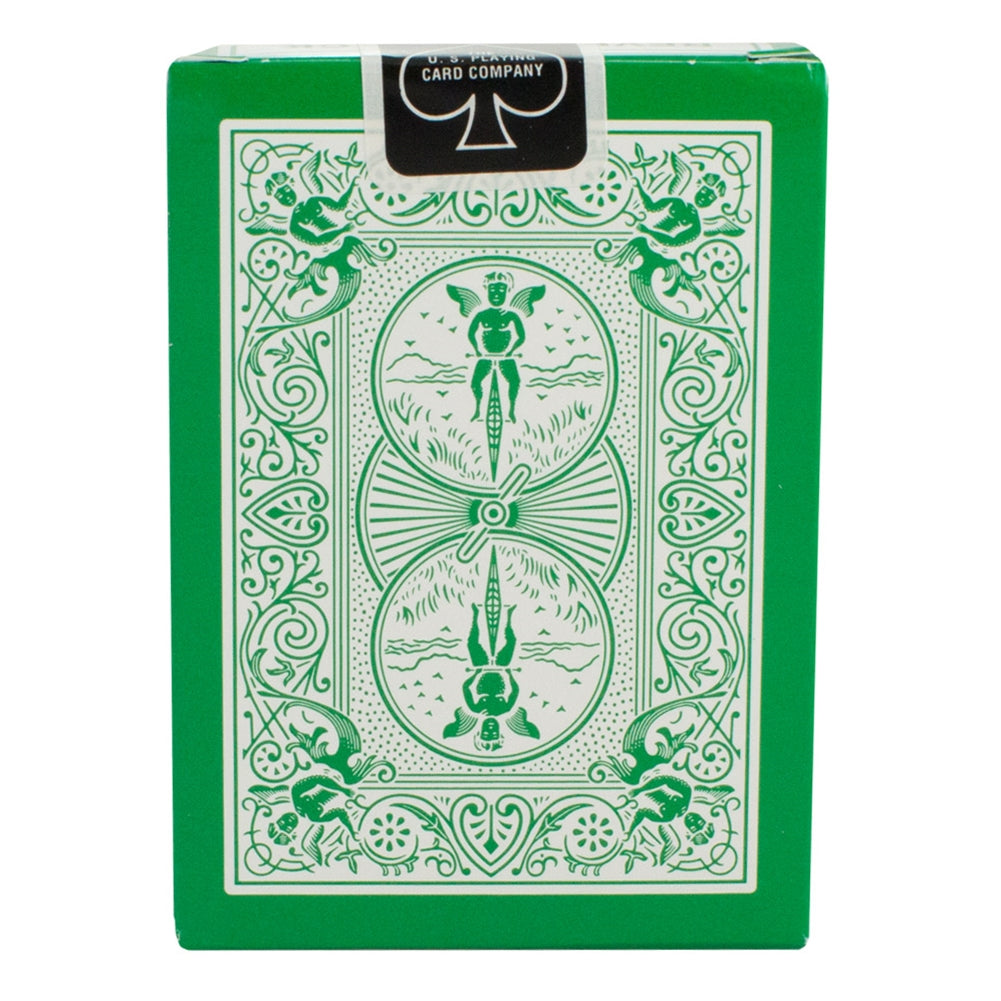 Reversed Back Bicycle Deck - Green