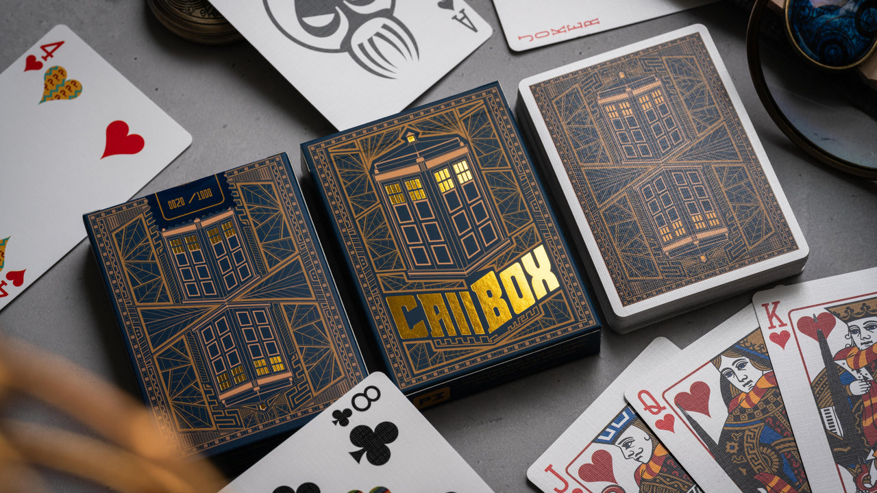 Call Box Playing Cards - Doctor Who