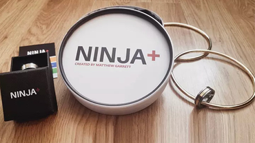 Ninja+ Deluxe SILVER (Gimmicks & Online Instruction) by Matthew Garrett - Trick