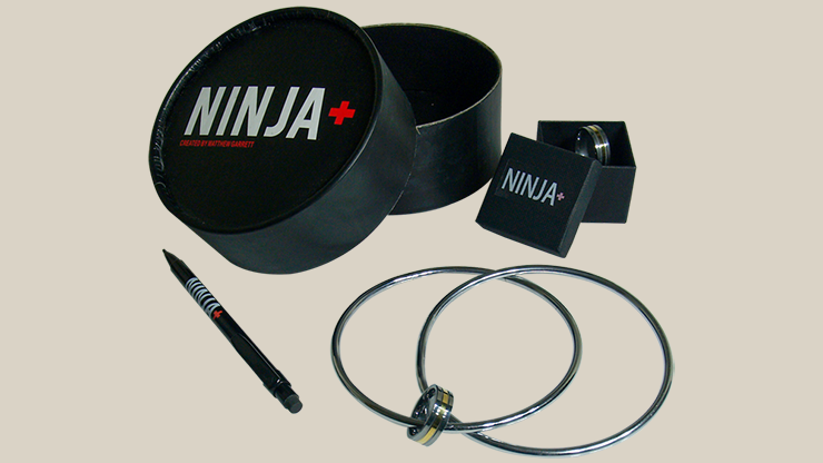 Ninja+ Deluxe SILVER (Gimmicks & Online Instruction) by Matthew Garrett - Trick