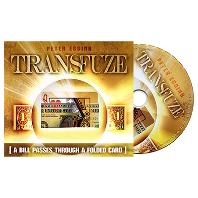 Transfuze (with DVD and Gimmick) by Peter Eggink