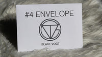 Number 4 Envelope by Blake Vogt