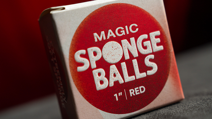 Magic Sponge Balls 4PK RED 1" by Murphy's Magic