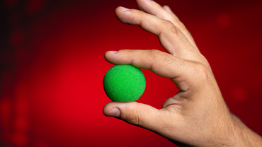 Magic Sponge Balls 4PK GREEN 1.5" by Murphy's Magic