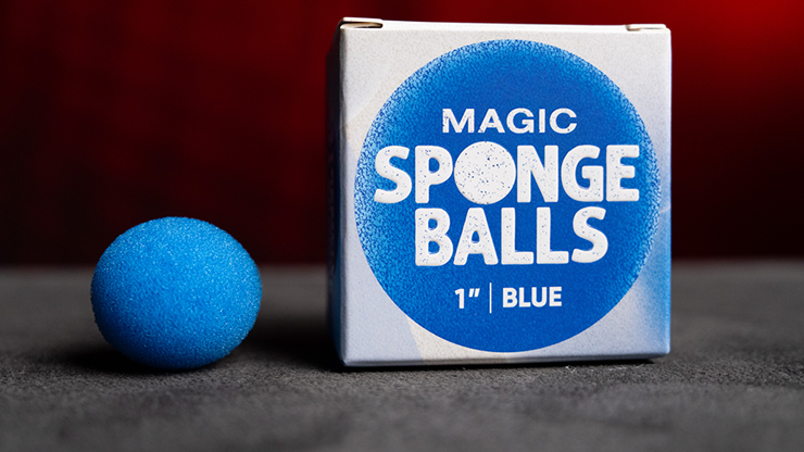 Magic Sponge Balls 4PK BLUE 1" by Murphy's Magic