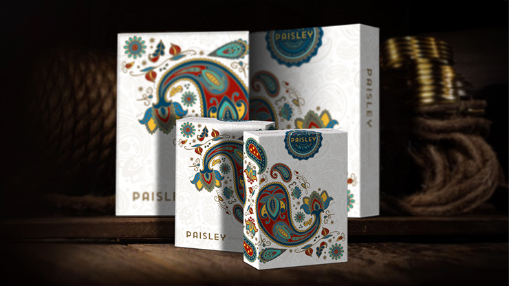 Paisley Poker Mini Playing Cards by Dutch Card House Company