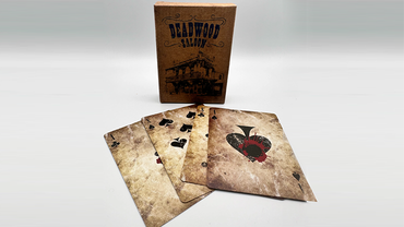 Deadwood (Blue) Playing Cards by Matthew Wright and Mark Bennett