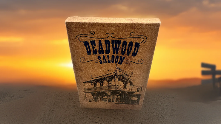 Deadwood Marked (Blue) Playing Cards by Matthew Wright and Mark Bennett