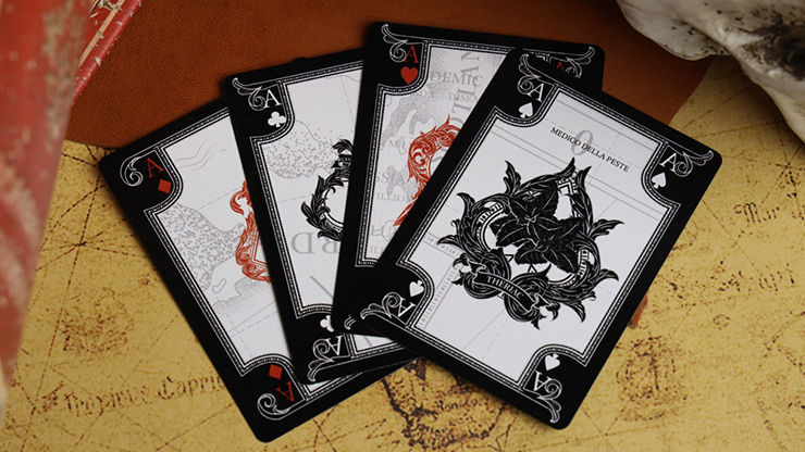 Plague Doctor (Mask) Playing Cards by Anti-Faro Cards