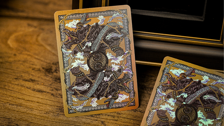 Black Tortoise Luxury Frame by Ark Playing Cards