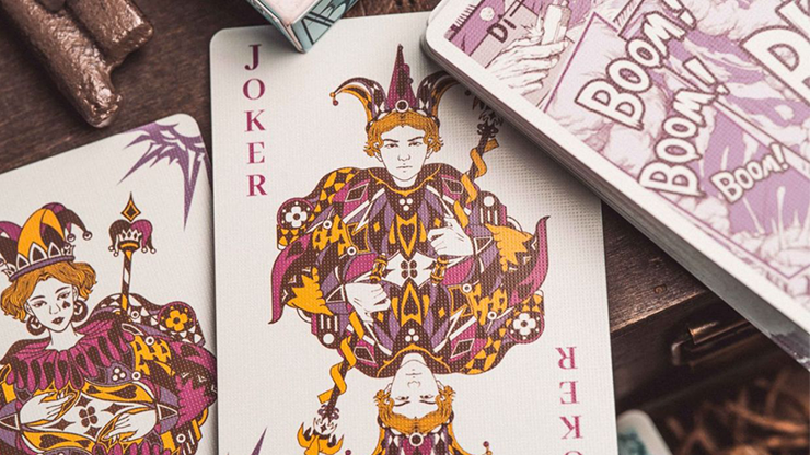 Boom (Purple) Playing Cards