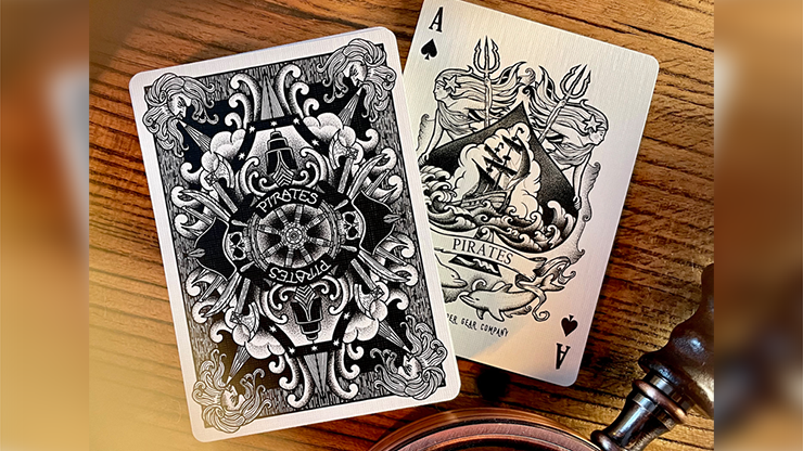 Pirate (Daylight) Playing Cards with Mechanical Box