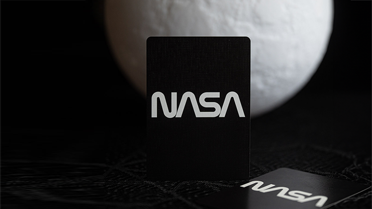 Silver Foil NASA Worm Playing Cards