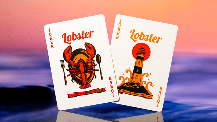 Lobster Playing Cards by Riffle Shuffle