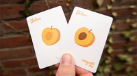 Peach Playing Cards by OPC