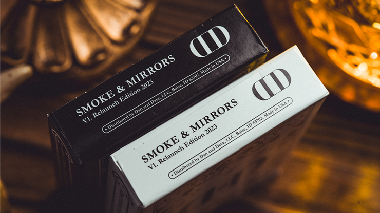 Smoke & Mirrors, V1: Relaunch Edition - Smoke (White) Edition Playing Cards