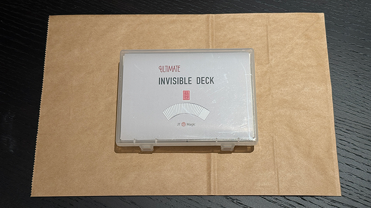 Ultimate Invisible Deck by Sway Liu and JT Magic (Red)