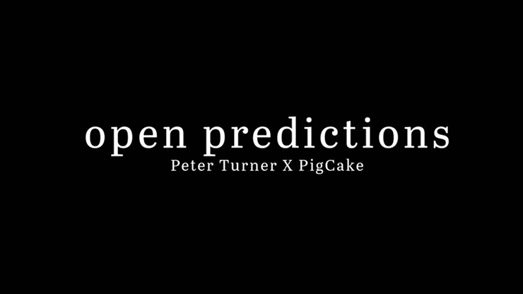 Open Prediction by Peter Turner X Pigcake - Video Download