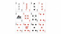GUAN DAM -Warriors of the Three Kingdoms (Black) Playing Cards by YOKAGAME